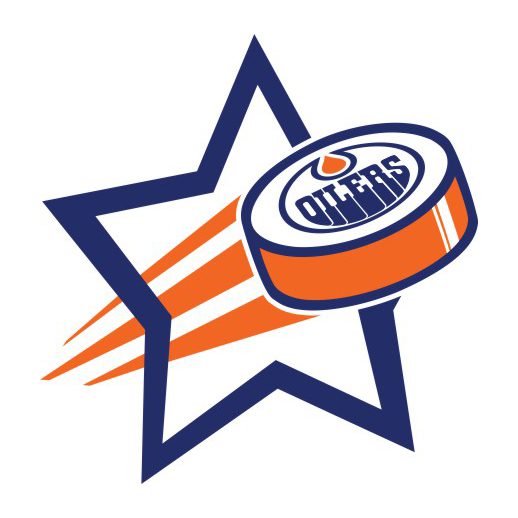 Edmonton Oilers Hockey Goal Star logo iron on paper